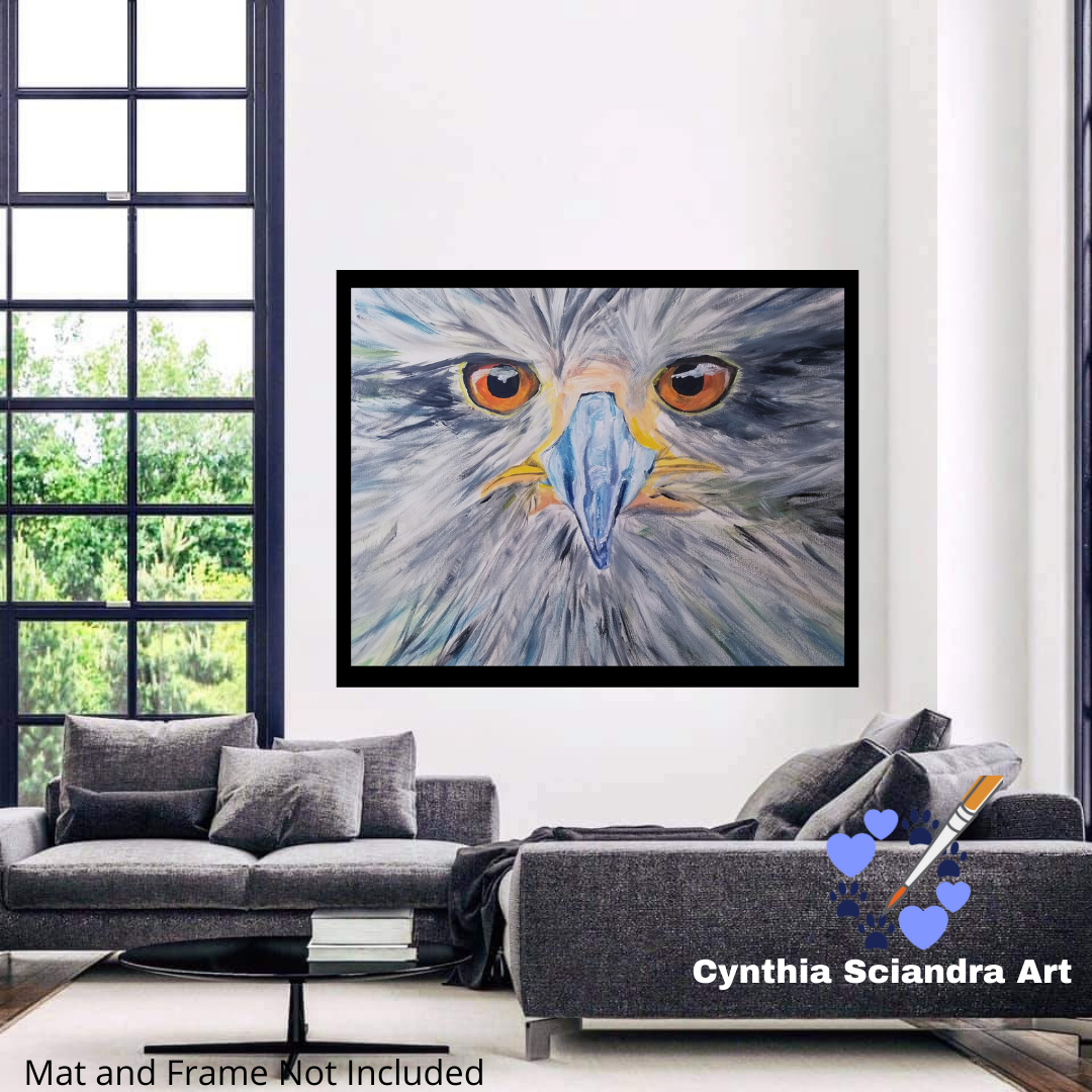 Eye in the Sky (30" x 40" Acrylic on Canvas)