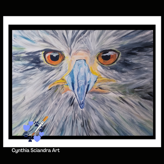 Eye in the Sky (30" x 40" Acrylic on Canvas)