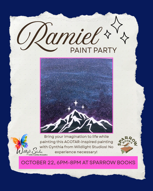 Ramiel Paint Party at Sparrow Books | October 22