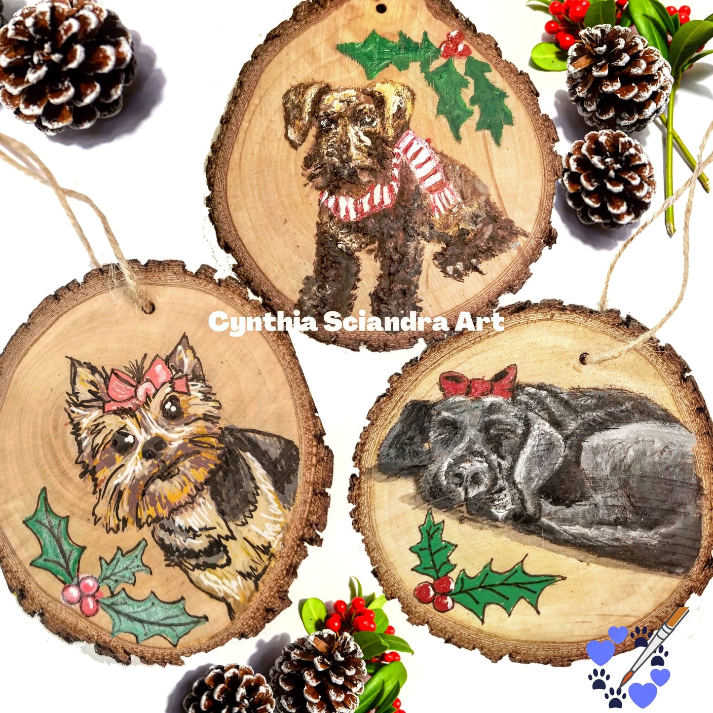 Custom Ornament -  Pet Portrait