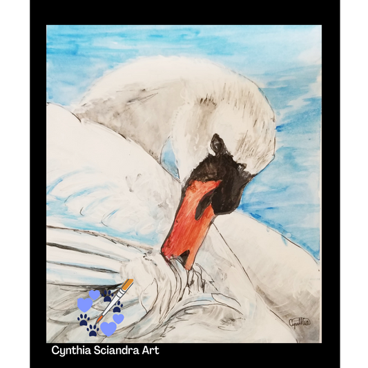 The Snowy Swan